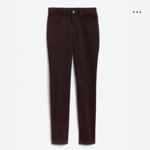 STITCHFIX KanCan Burgandy Skinny Jeans 29